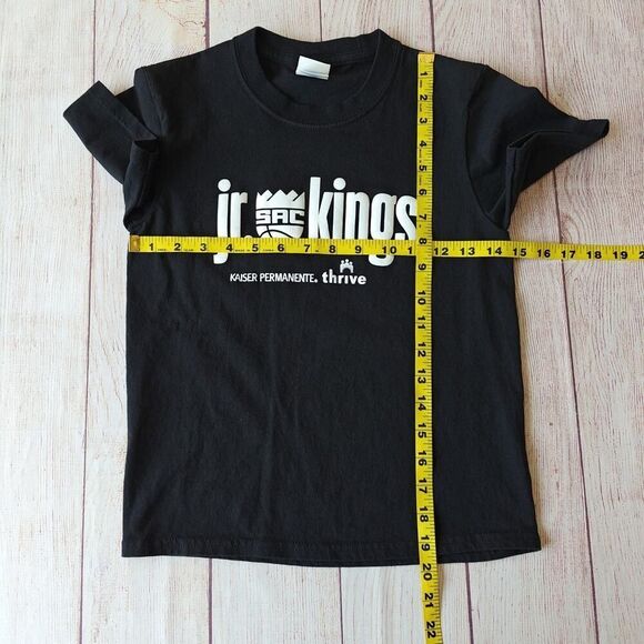 Unisex kids NBA Sacramento Kings Jr. Kings tee shirt sz S - Picture 4 of 5
